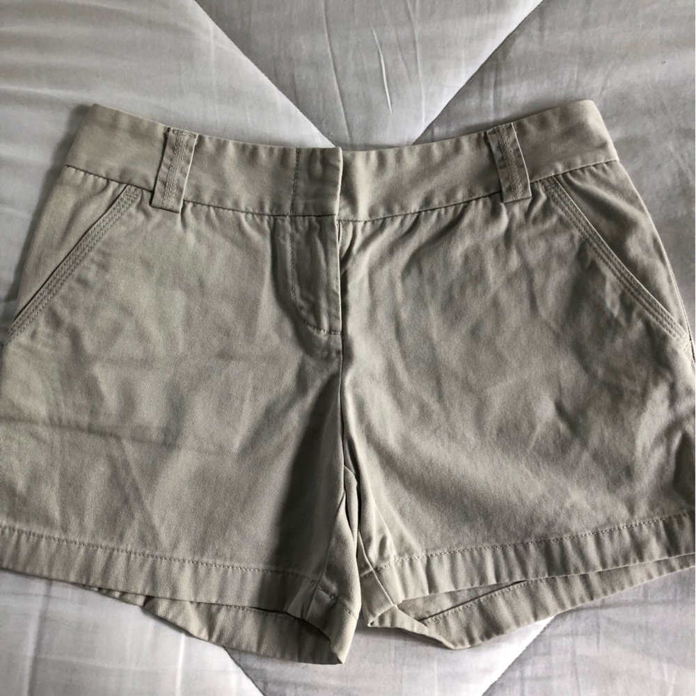 J. Crew City Fit Chino Shorts